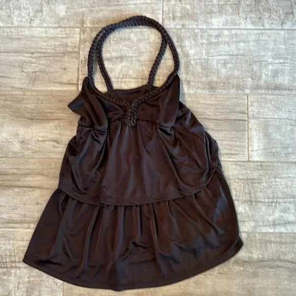 American rag brown layered halter top🔴 - Picture 1 of 2